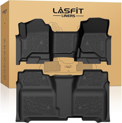 LASFIT Floor Mats 2014-2018 for Chevy Silverado/GMC Sierra 1500, 2015-2019 by LASFIT