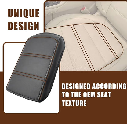 Muslogy for Acadia 2017-2023 Center Console Pad Armrest Cover Vegan Leather - Image 2