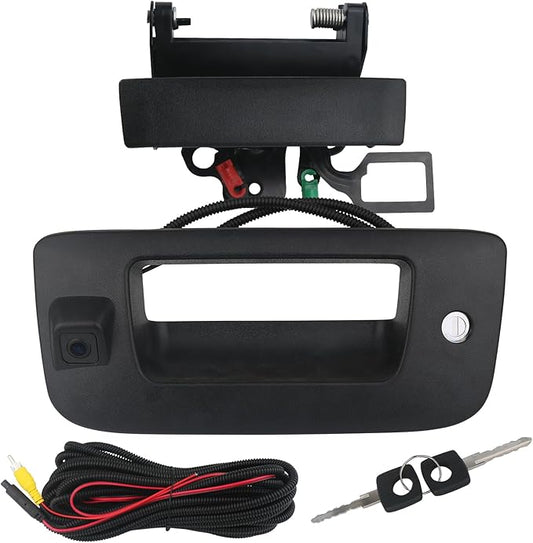 Backup Camera Tailgate Handle Rear View Camera Liftgate Latch Handle by omoZone