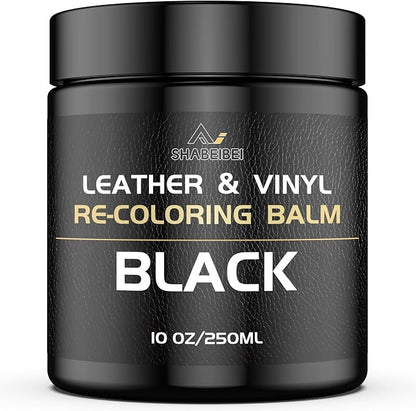 Leather Recoloring Balm, 10oz Leather Color Restorer Leather Repair Kit by SHABEIBEI