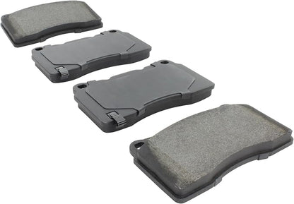 Premium Semi-Metallic Front Brake Pads Compatible - Image 2