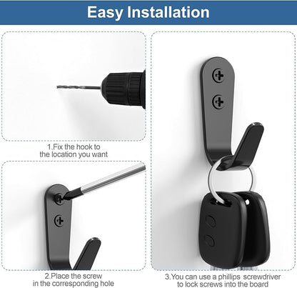 10PCS Hooks - Wall Mount Coat Hooks - Image 6
