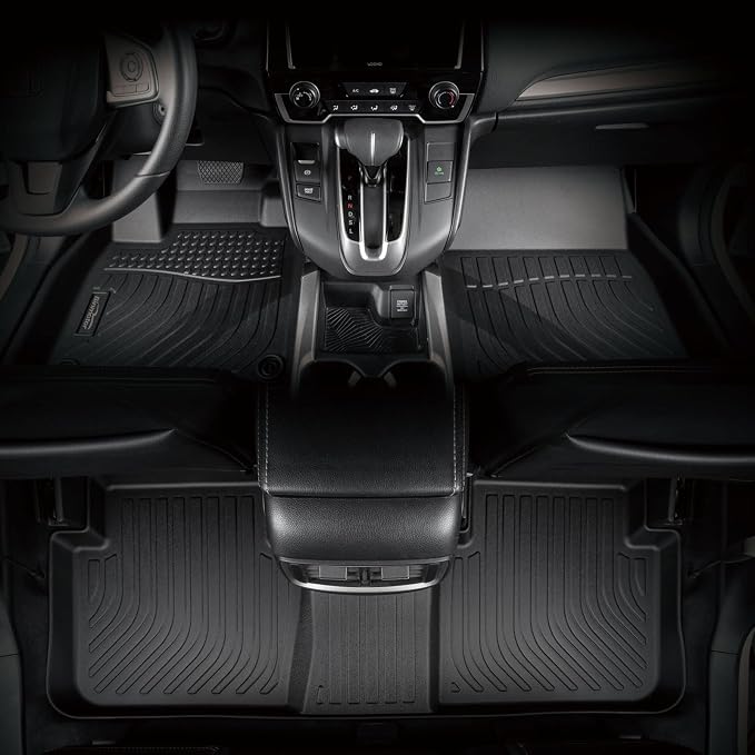 Binmotor-Floor Mats for Nissan Altima 2014 2015 2016 2017 2018, Front & 2nd Row - Image 2