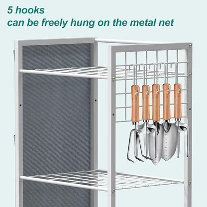 YBING Garden Tool Organizer, Yard Tool Stand - Image 5
