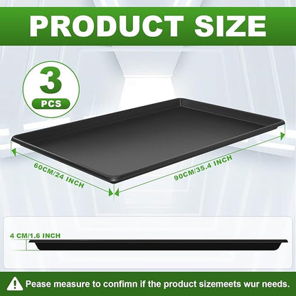 3 Pcs Extra Large Oil Drip Pan for Under Car - Image 2