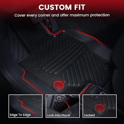 LASFIT Floor Mats Fit for Mercedes Benz GLS 450/580 / 63 AMG 2026 2025 2024 - Image 2