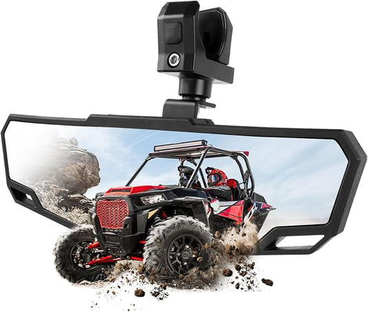 DREAMIZER UTV Rear View Mirror, 360°Adjustable Angle by DREAMIZER