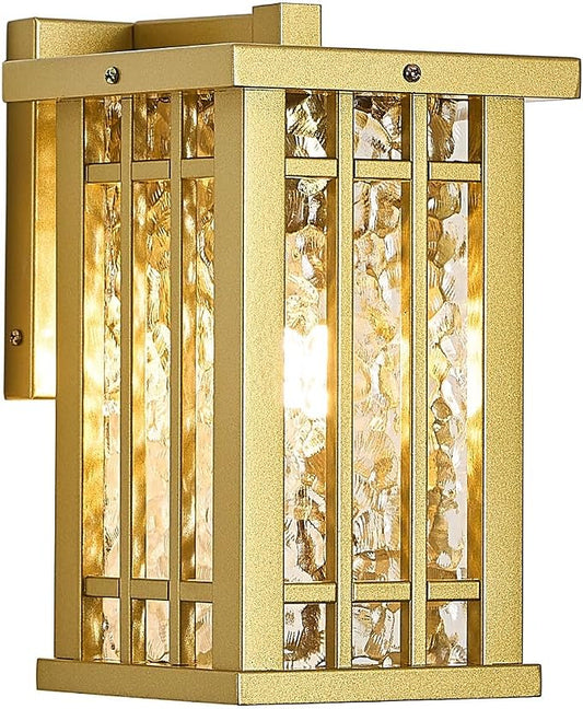 Outdoor Wall Light E26 Base Metal Frame by ROSYSKY