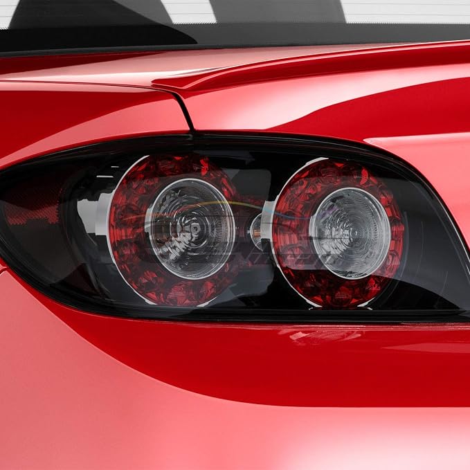 EZAUTO WRAP Free Tool Kit 12"x48" Glossy Medium Black Smoke Headlight Taillight - Image 5