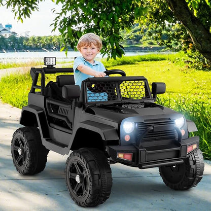 OLAKIDS Kids Ride On Truck, 12V Electric Vehicle Jeep Car - Image 2
