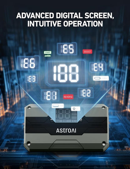 AstroAI T8 Car Battery Jump Starter, 2500A 8-in-1 Jump Box - Image 2