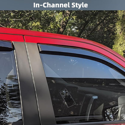 in Channel Window Visors for Jeep Compass 2017 2018 2019 2020 2021 2022 2023 - Image 3