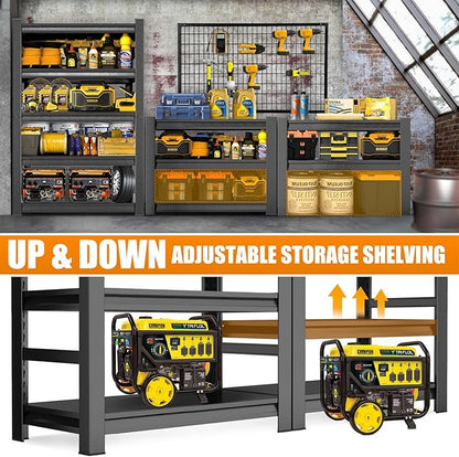 72" H Garage Shelving 3000LBS Heavy Duty Shelving Units and Storage Shelves - Image 7