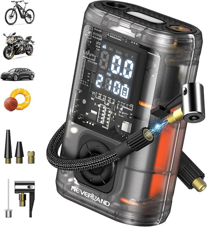NEVERLAND Tire Inflator Portable Air Compressor - 12000mAh 150PSI Auto Air Pump by Professionalcoversellers