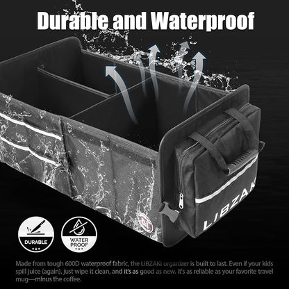 LIBZAKI Car Trunk Storage Organizer - Image 2
