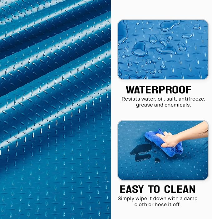 Bonnlo 7.5x17 FT Garage Floor Mat - Image 5