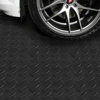 Boshen 7.5Ft x 17Ft Rubber Flooring Mats 2.9mm Thickened Diamond Plate Flooring - Image 5