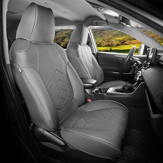 for Toyota RAV4 Seat Covers 2019 2020 2021 2022 2023 2024 2025 RAV 4 Prime & by FEINEPRO