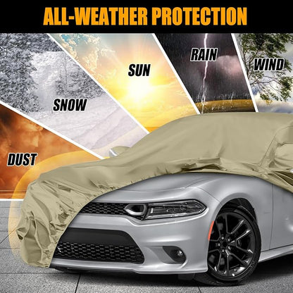 Waterproof Car Covers Replace for 2006-2025 Dodge Charger/Chrysler 300 300C - Image 6