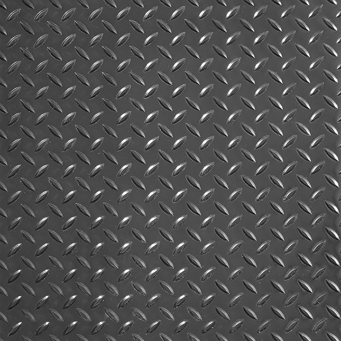 VEVOR Floor Mats, 2 Rolls x 14.7 x 3.6 Ft PVC Flooring Roll, Non-Slip Diamond - Image 12