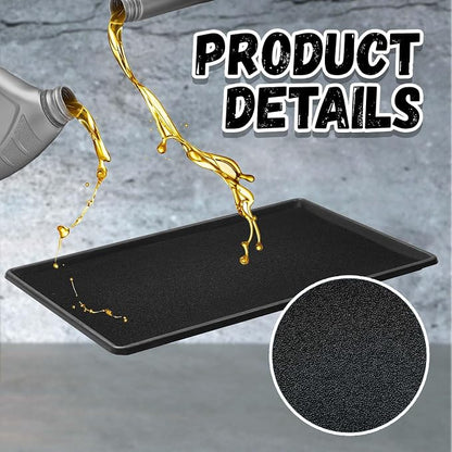 Uiifan 1 Set 35 x 24 x 1.4 Inch Oil Drain Drip Pan - Image 3