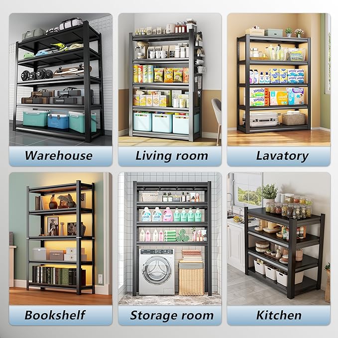 Thickened Steel Structure Multi-Functional Storage Shelves Load Capacity 500 - Image 8