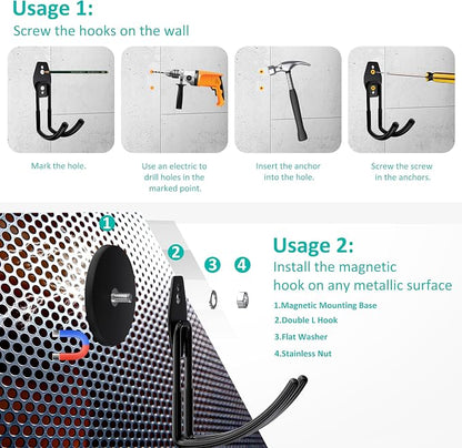 ENUODA Strong Magnetic Hooks Heavy Duty - Image 6