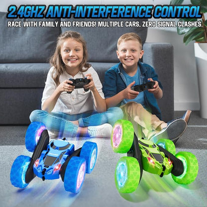Remote Control Car for Boys 6-12 Year Old Double Sided 360°Rotating 4WD - Image 4