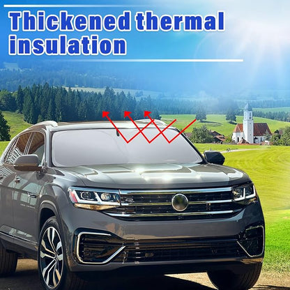 Car Windshield Sunshade Cover Shield Visor - Image 5