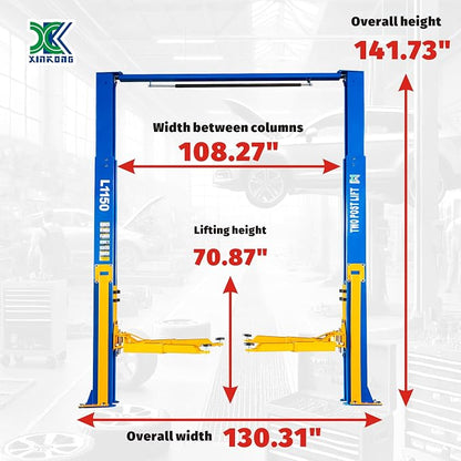 XK-L1150 Auto Lift Car Lift Capacity 11500 Lbs Overhead Truck Hoist - Image 2
