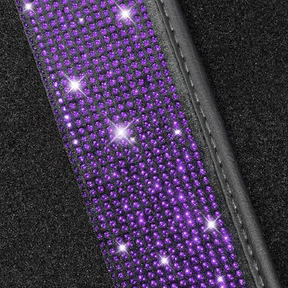 NBTEPEM Purple Violet Bling Car Floor Mats Full Set, Universal Fit Most Cars - Image 6