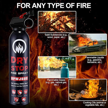 2Pack Dry Stop Fire Spray for Home - Image 4