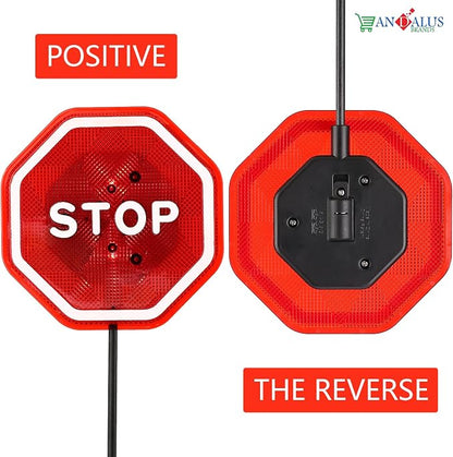 Andalus Brands Flashing LED Stop Sign Garage Parking Assistant System | Bumper - Image 9