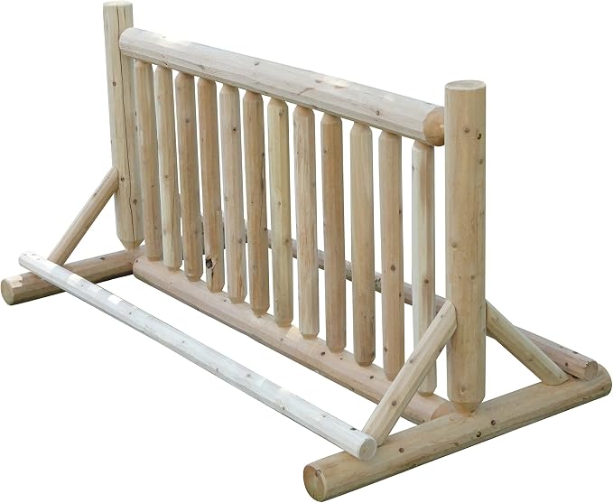 13-Place Bike Log Rack, Outdoor Bike Stand, Freestanding Bicycle Storage Racks by LogKayakRack