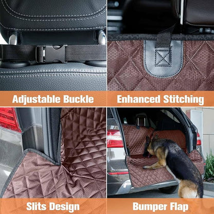 PETICON SUV Cargo Liner for Dogs, Waterproof Pet Cargo Cover Dog Seat Mat for - Image 7