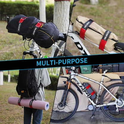 Bike Rack Straps with Extra-Wide Silicone Anti-Slip Coating, Transportation and - Image 6