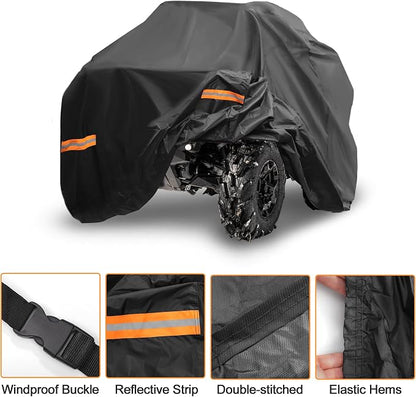 X AUTOHAUX ATV Cover for Can-am Outlander MAX XT DPS/XT-P Waterproof 4 Wheelers - Image 4