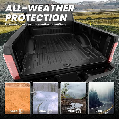 LASFIT Bed Mat 6.75ft for Ford F250 F350 F450 2017-2026 Super Duty 81.9" Truck - Image 5