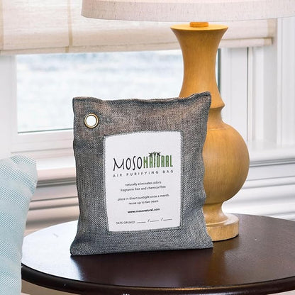 Moso Natural Air Purifying Bag 500g Premium Bamboo Charcoal Odor Absorber - Image 4