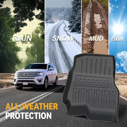 Floor Mats Set for 2018-2024 Ford Expedition/Lincoln Navigator 7 Seats - Image 9