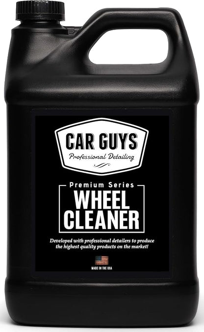 CAR GUYS Wheel Cleaner 1 Gallon Refill | Effective Rim and Tire Cleaner | Safe by CARGUYSDETAIL