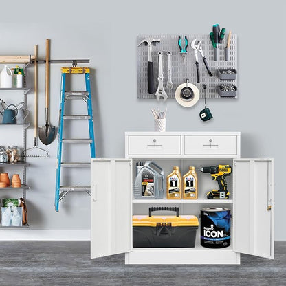 Metal Storage Cabinet, Locking Storage Cabinet - Image 5