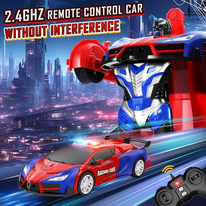 Remote Control Car for Boys 4-7, 2.4GHz RC Car 1:18 Scale, One-Button - Image 3