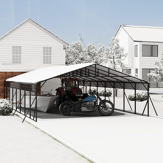 20' x 40' Heavy Duty Metal Carport by LuyFuitre