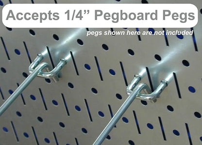 Wall Control 4 ft. Metal Pegboard Organizer - Image 4