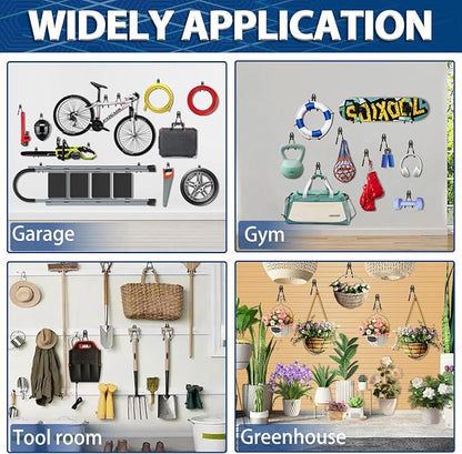 3-H Garage Wall Hooks 20 Pack, Garage Hooks Heavy Duty - Image 5