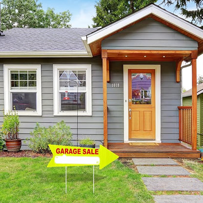 Wenqik 12 Pcs Garage Sale Signs - Image 6
