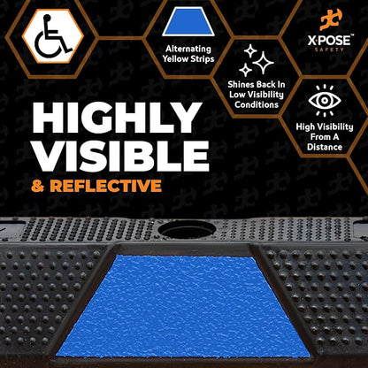 Xpose Safety 72" Heavy Duty Rubber Parking Stopper – Bulk 2 Full Pallets 100 - Image 4
