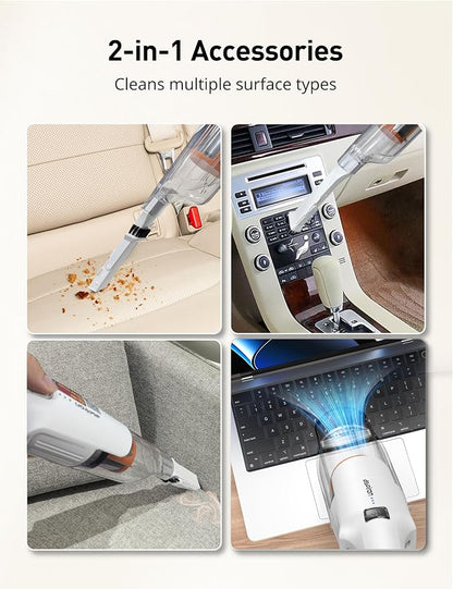 Aspiron Cordless Handheld Vacuum, 24KPA Powerful Car Vacuum, Rechargeable - Image 5