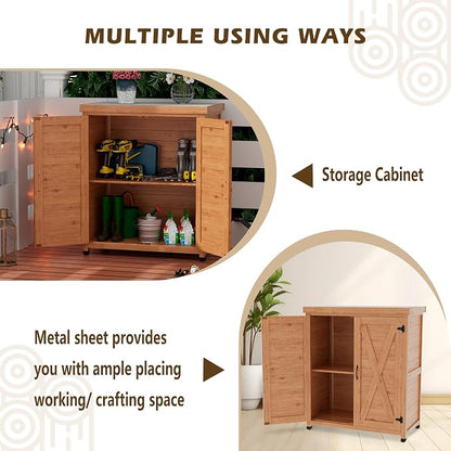 Outdoor Storage Shed Waterproof, Potting Shed - Image 4